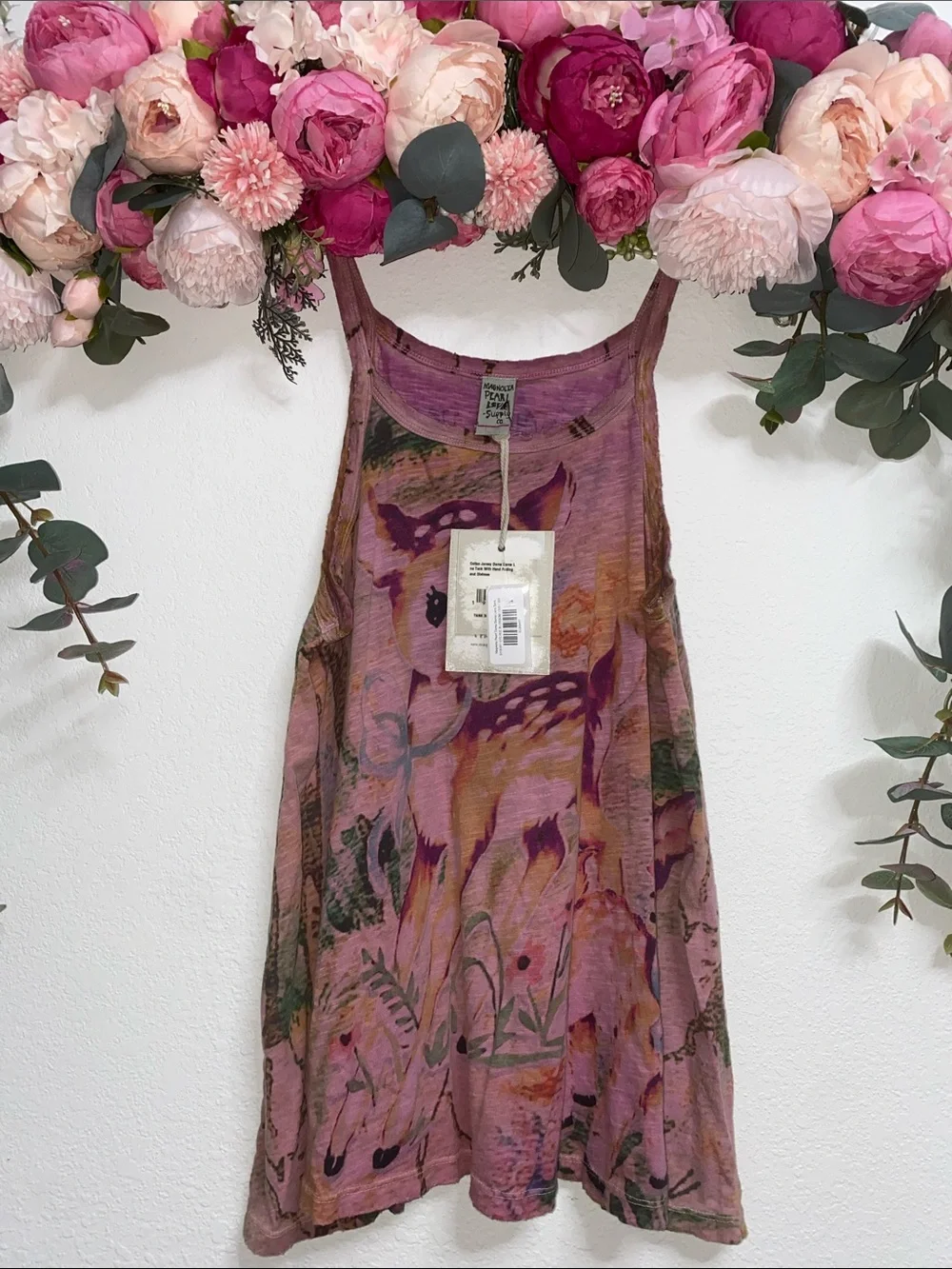 •Magnolia Pearl• DAMA DAMA {Lana tank} |TANK 363| in *lychee blossom* >bnwt<